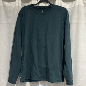 Free Country Men's Forest Green Long Sleeve Tee